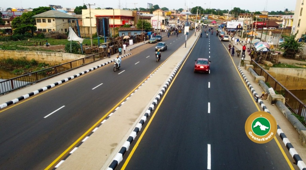 AbdulRazaq-Led Kwara Government Completes Reconstruction of Wahab Folawiyo Road in Ilorin